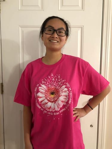 Customer photo review of Floral DTF Transfer