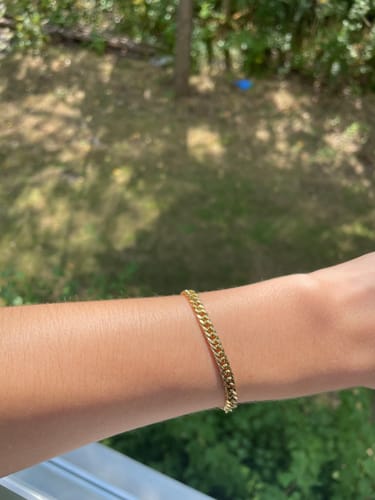 Customer photo review of Jude Bracelet - Gold