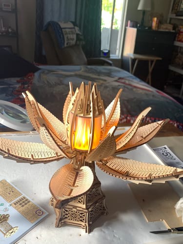 Customer photo review of Fiery Bloom