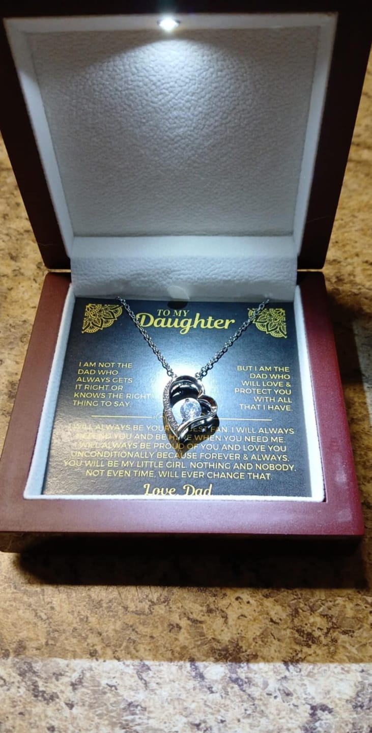 Customer photo review of To My Daughter - Love Dad - Beautiful Gift Set - SS559