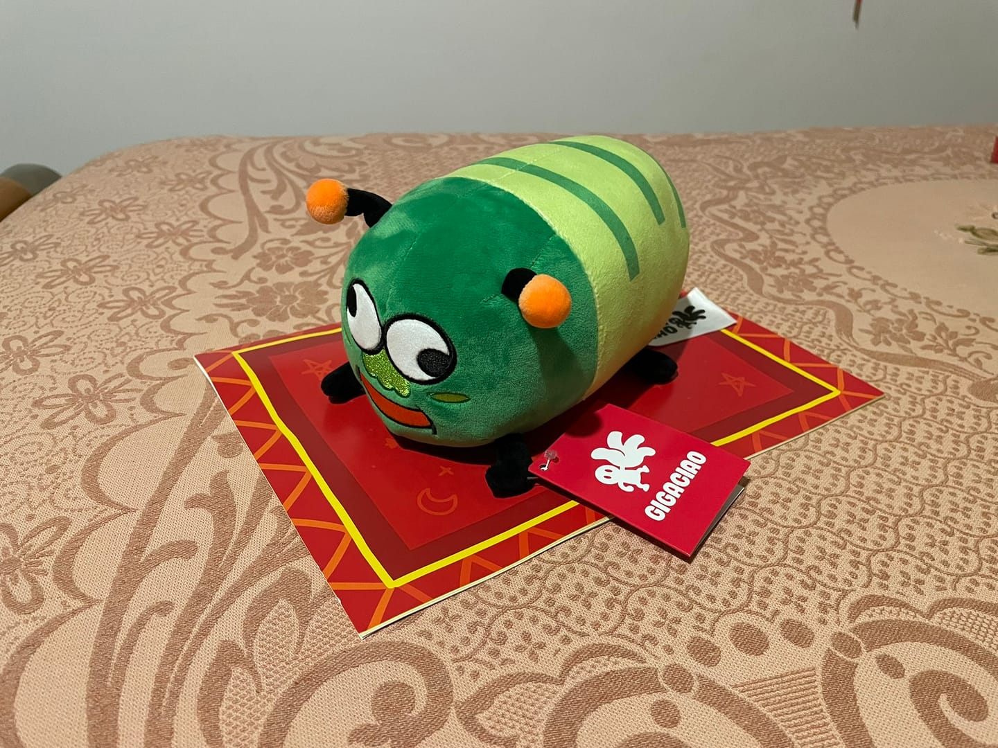 Customer photo review of PREORDINE Peluche Bruco Gianluco + Albo Fumetti e Canzoni!