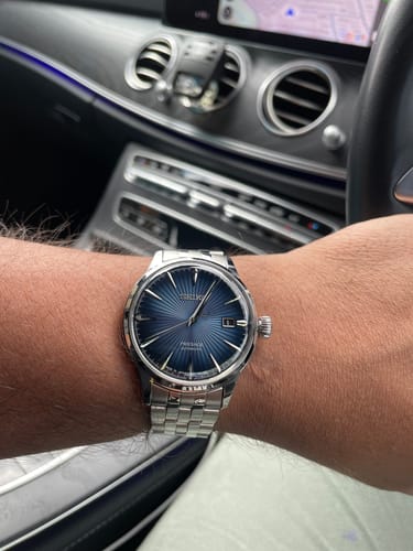 Customer photo review of Seiko Presage Men's 40.5mm Stainless Steel Automatic Watch SRPB41J