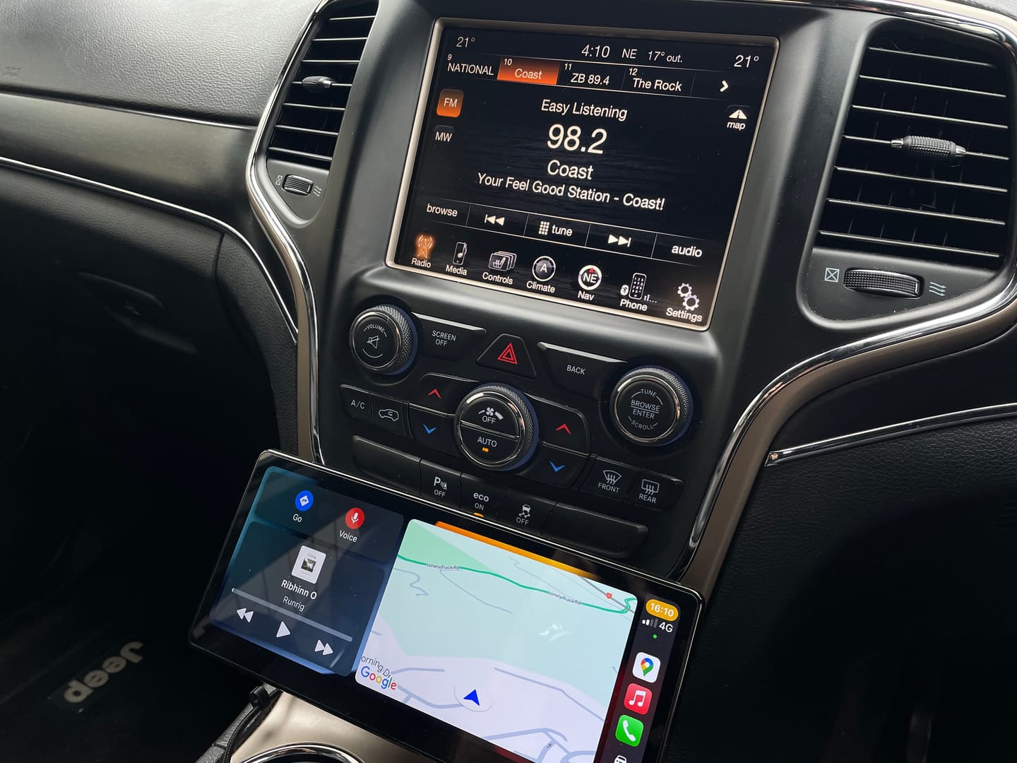 Customer photo review of 2024 CarpodGo T3 Pro 60FPS Carplay / Android Auto Display Screen