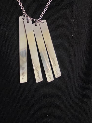 Customer photo review of Ogrlica: Nexus