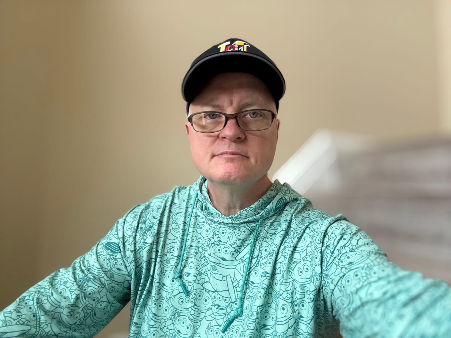 Customer photo review of Disney and Pixar Toy Story “The Crane Escape” – Performance Hoodie