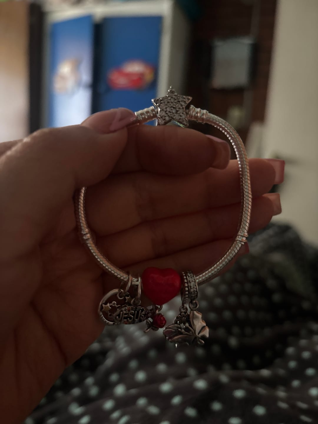 Customer photo review of Pulsera Estrella Diamantada