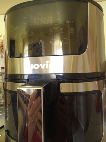 Customer photo review of Air Fryer Novio Grill & Fry