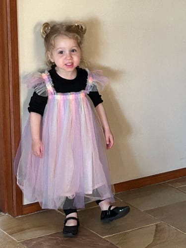 Customer photo review of Rainbow Fairy Dress