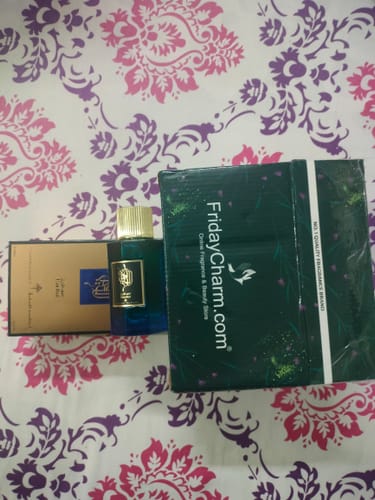 Customer photo review of Ibraheem Al Qurashi Blue Oud Eau De Parfum For Unisex