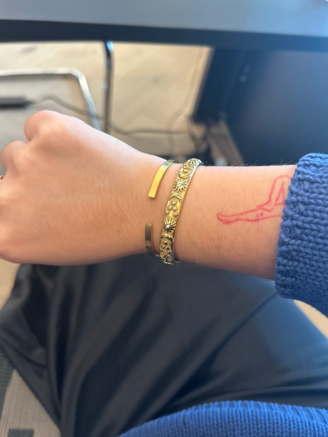 Customer photo review of Brazalete Astra
