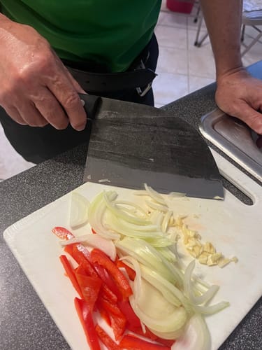 Customer photo review of The Nikos Knife™