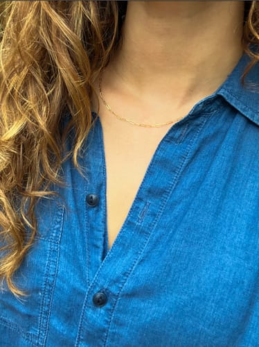 Customer photo review of Paperclip Chain