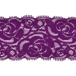 Customer photo review of Breanna 2 1/4" Stretch Raschel Lace Trim (Sold by the Yard)