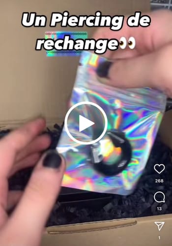 Customer video review of Piercing Choker