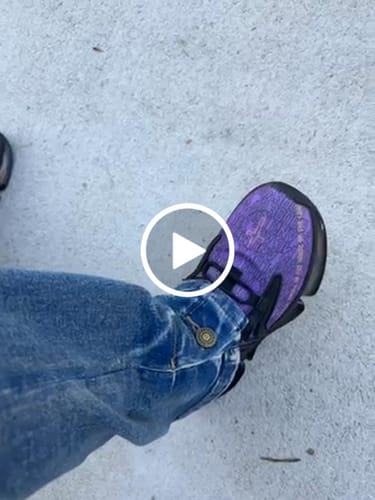 Customer video review of Women's Purple Psalm 23s