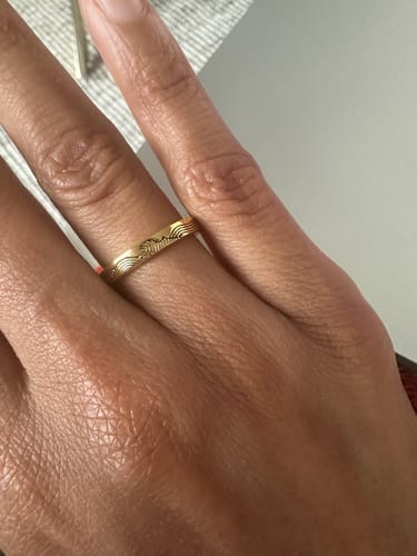 Customer photo review of Santa Cruz Ring