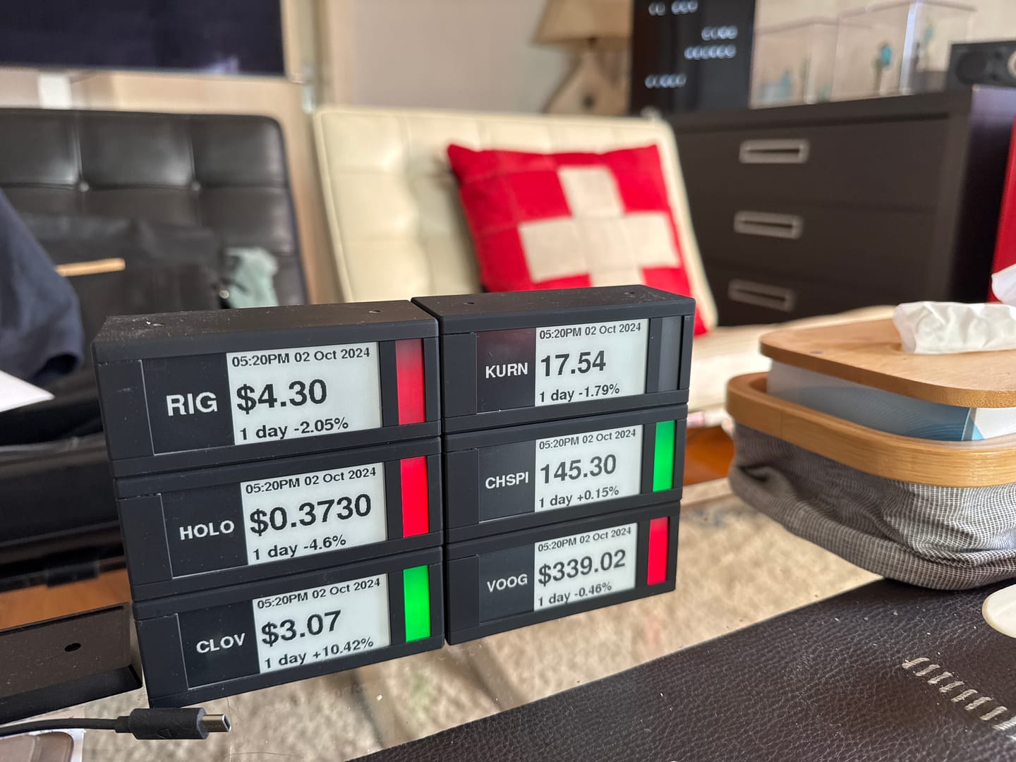Customer photo review of TickrMeter