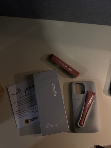 Customer photo review of lip case