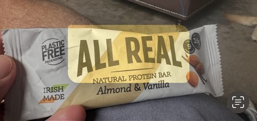 Customer photo review of Lemon Coconut Protein Bar