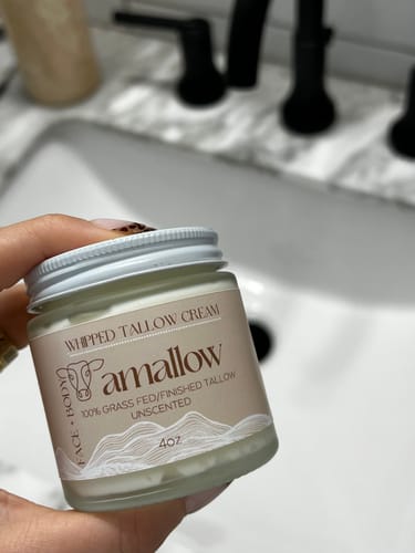 Customer photo review of Whipped Tallow Cream - Unscented