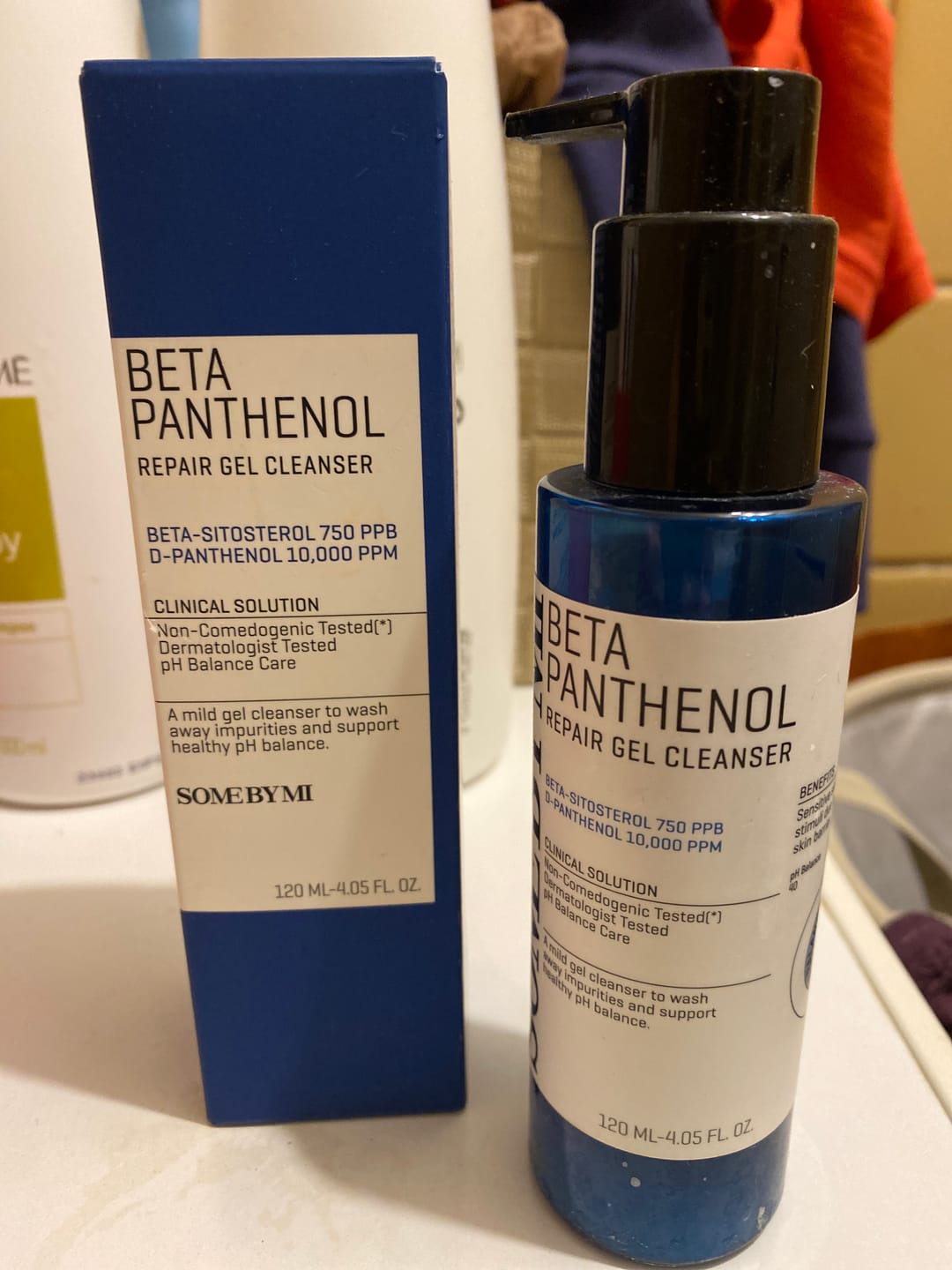 Customer photo review of Gels sejas mazgāšanai Some By Mi Beta Panthenol Repair Gel Cleanser