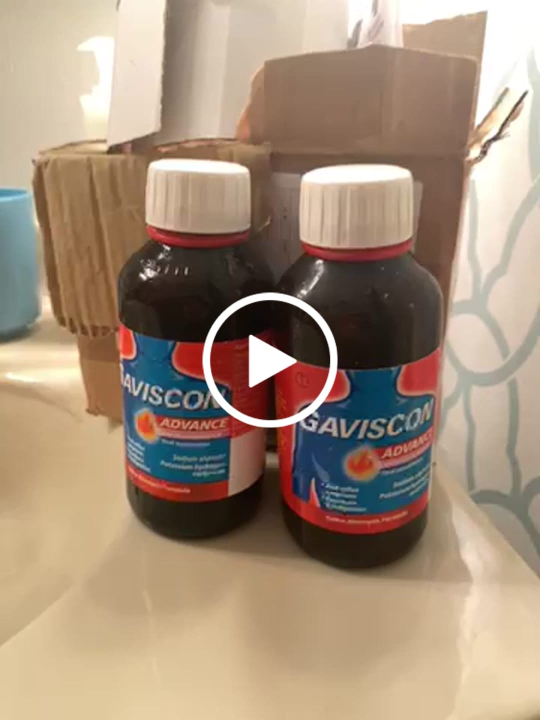 Customer video review of Gaviscon Advance Aniseed Flavour Oral Suspension, 300ml