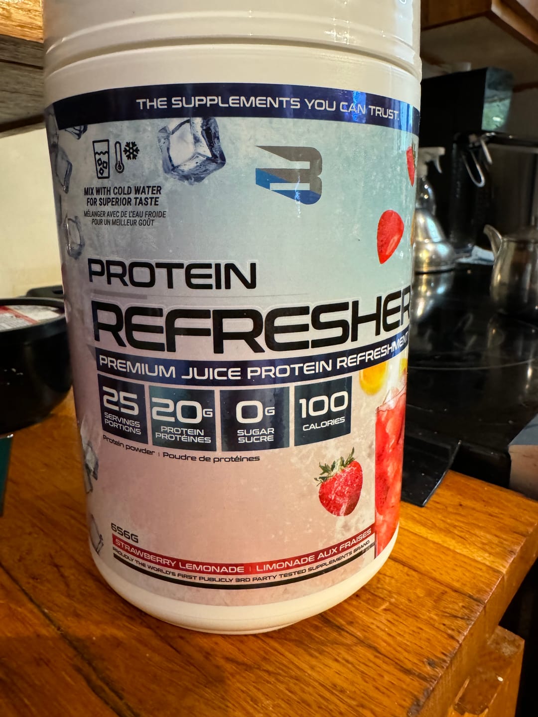Customer photo review of Believe - Protein Refresher 656g-681g
