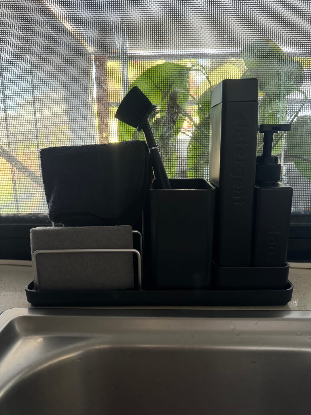 Customer photo review of Cool Frank Sink Organiser
