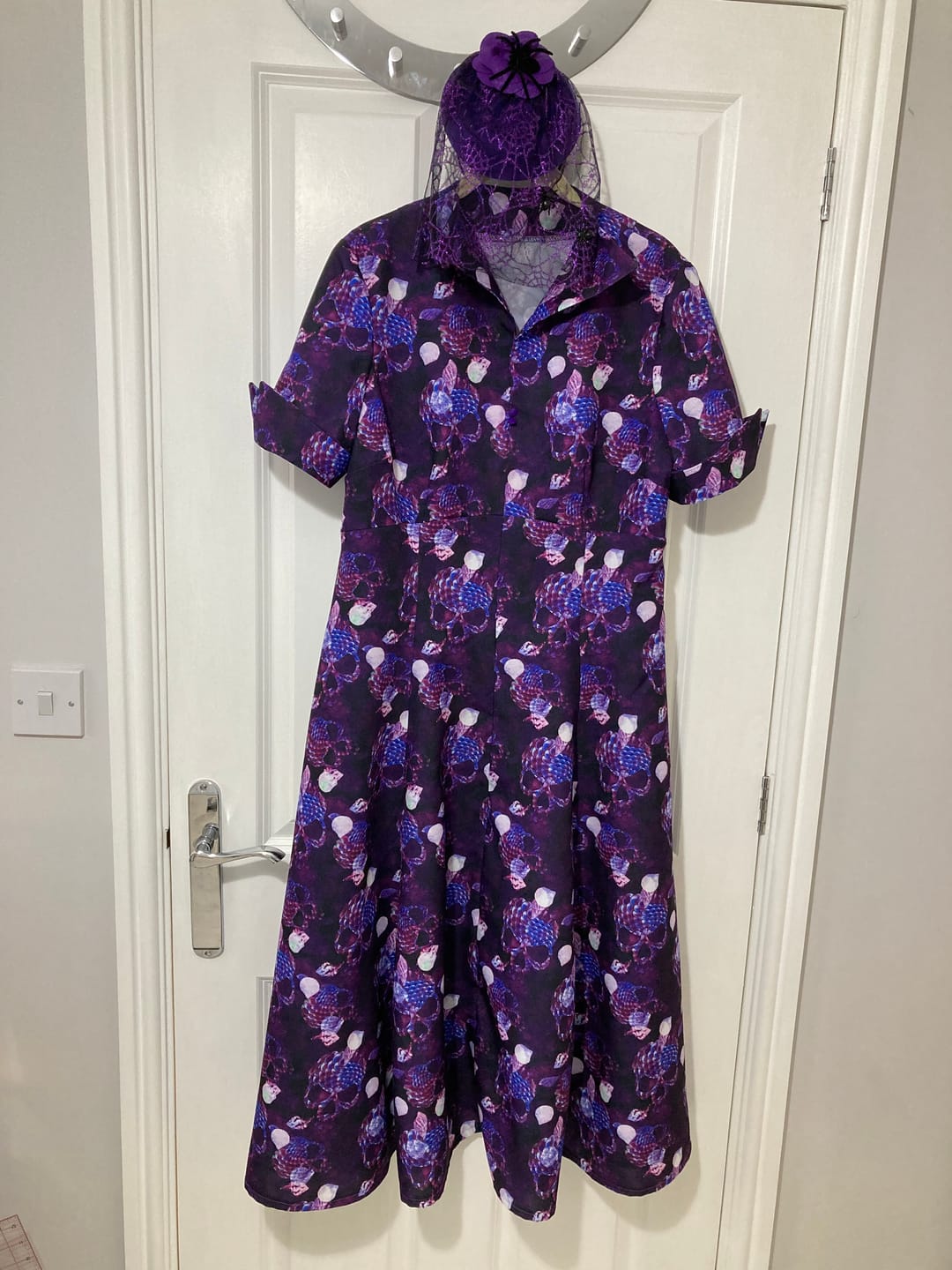 Customer photo review of Spider Web Net Fabric
