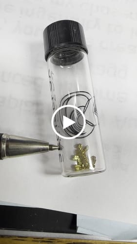 Customer video review of Nugget Reserve 'MUSEUM SPECIMEN CHASE' - Gold Panning Paydirt Concentrate