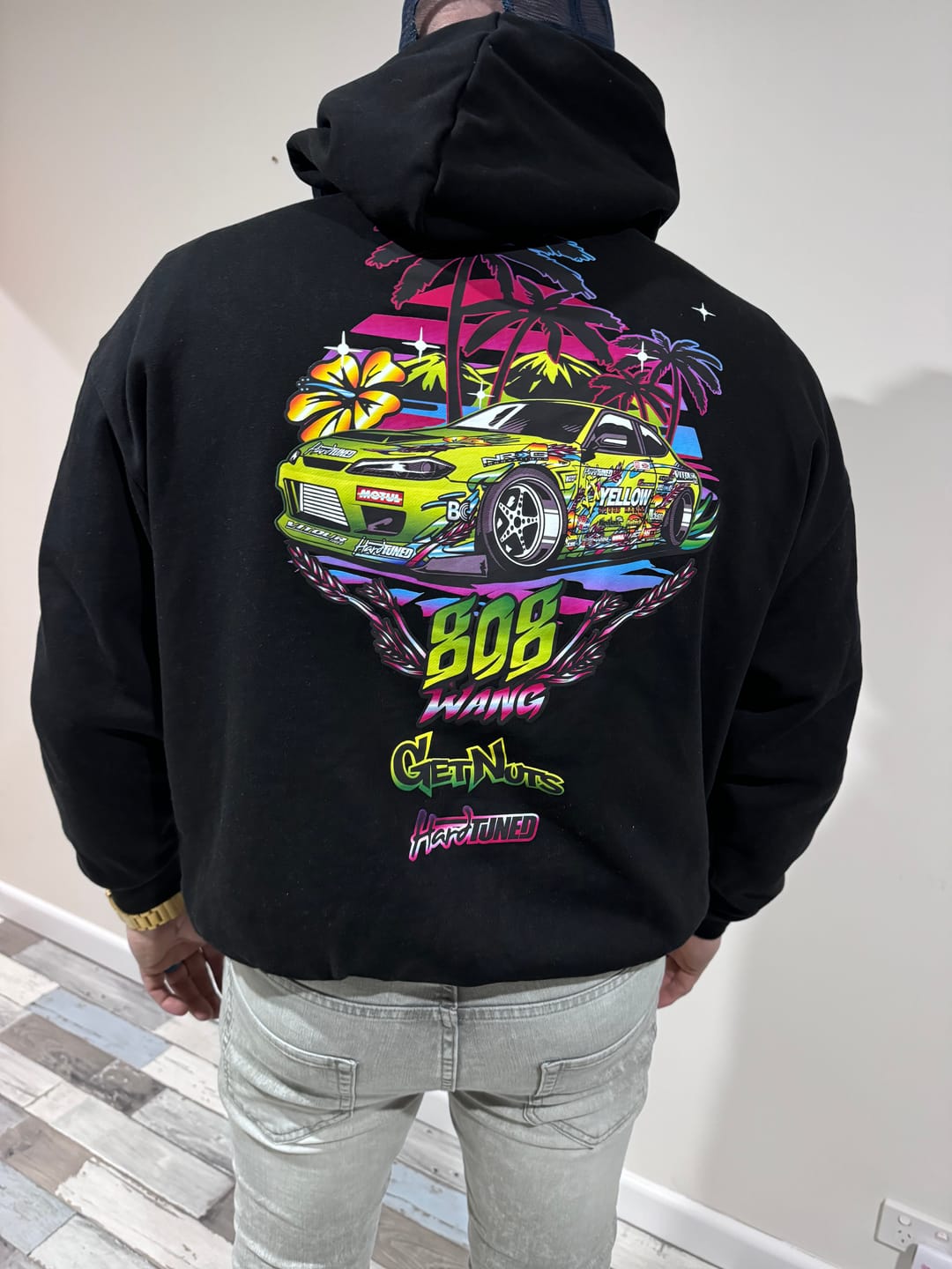 Customer photo review of Forrest Wang / Get Nuts Labs Hoodie