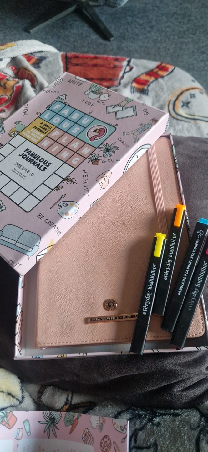 Customer photo review of Health & Wellness - Deluxe Life Journal