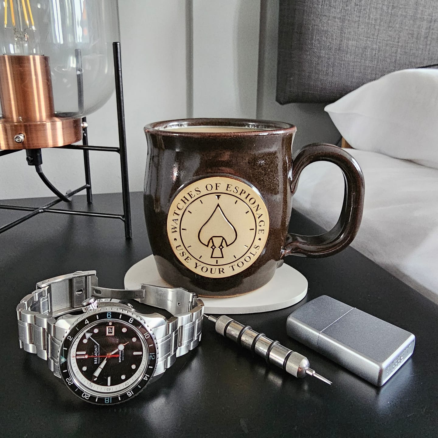 Customer photo review of W.O.E. Use Your Tools Coffee Mug