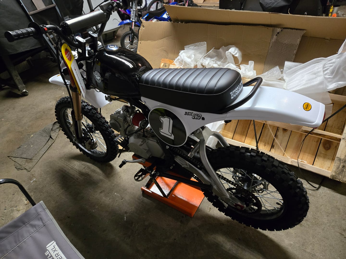 Customer photo review of Buscadero™ BSX 140 Pit Bike