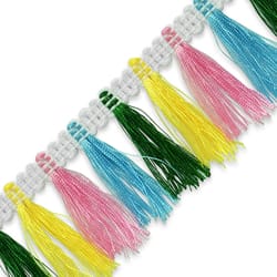 Customer photo review of Lulu Tassel Fringe Trim 1 1/2" (Sold by the Yard)