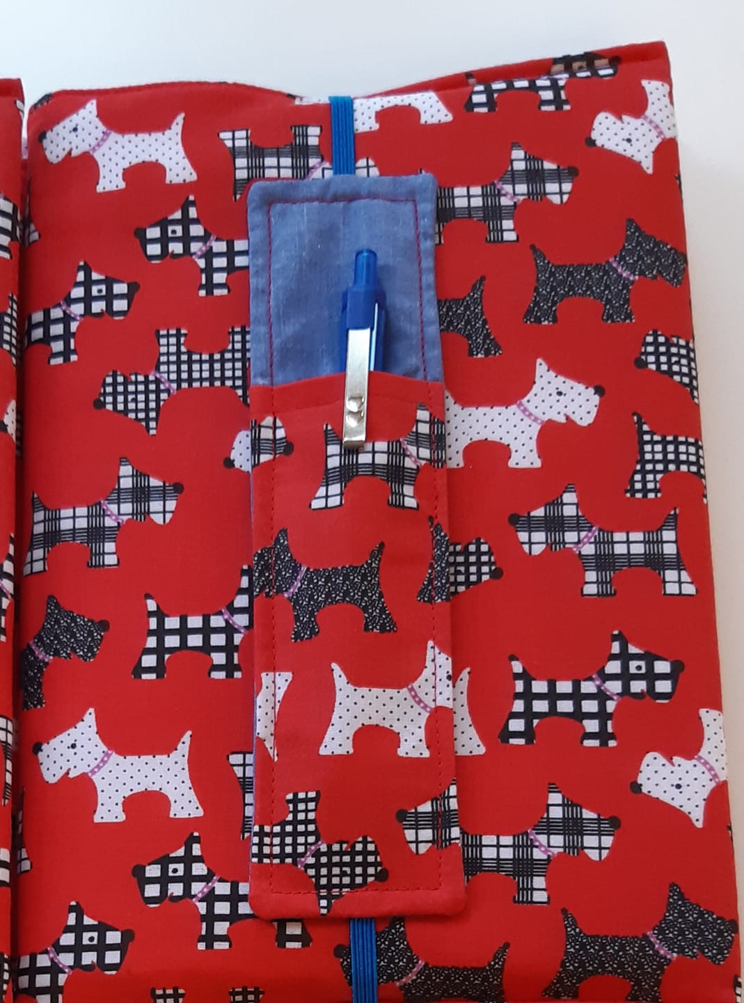 Customer photo review of Scotty Dog Polycotton Fabric
