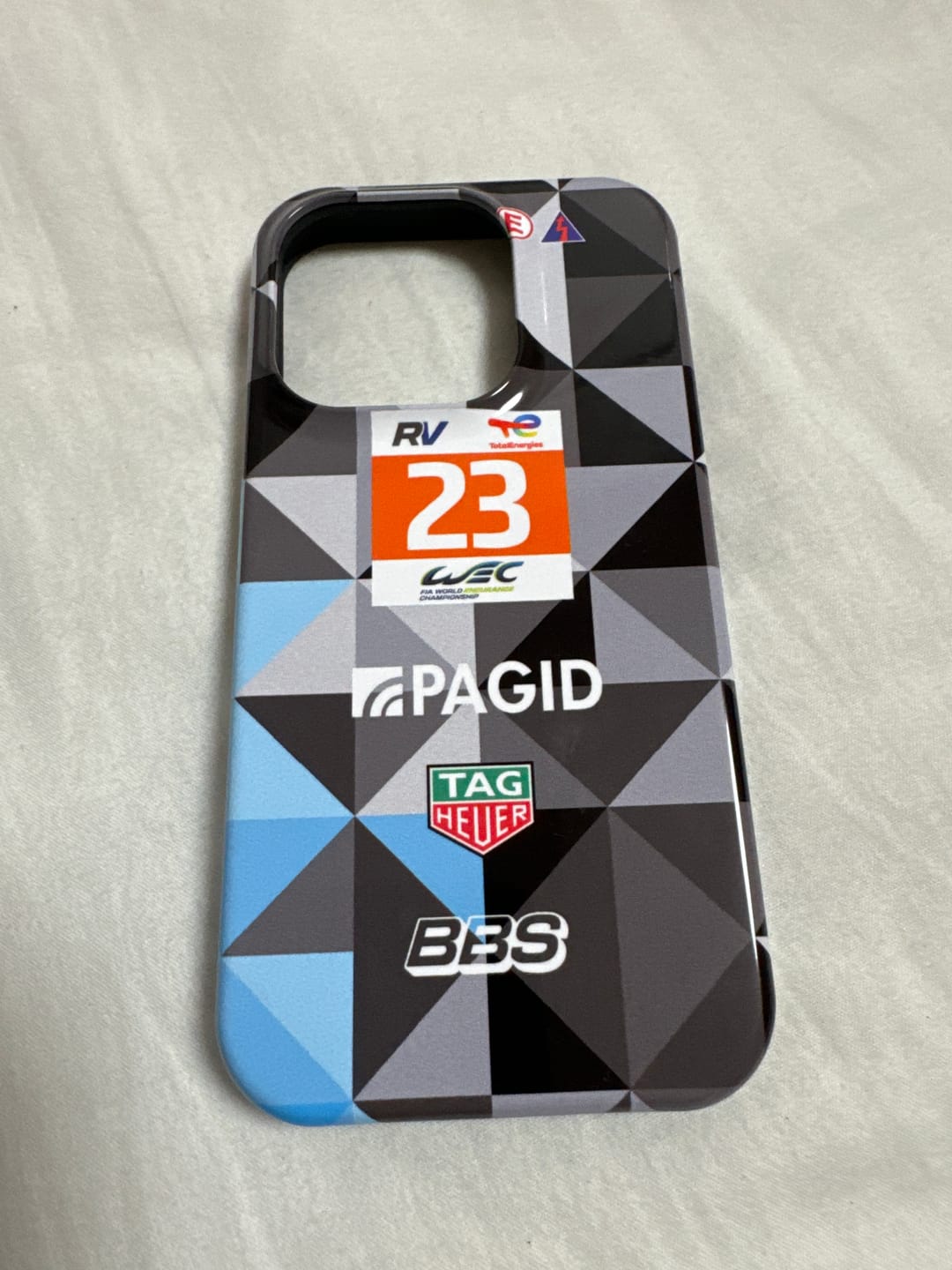 Customer photo review of 911 RSR Dempsey Proton 24h 2022 Livery - Individuelle Premium Hülle für iPhone
