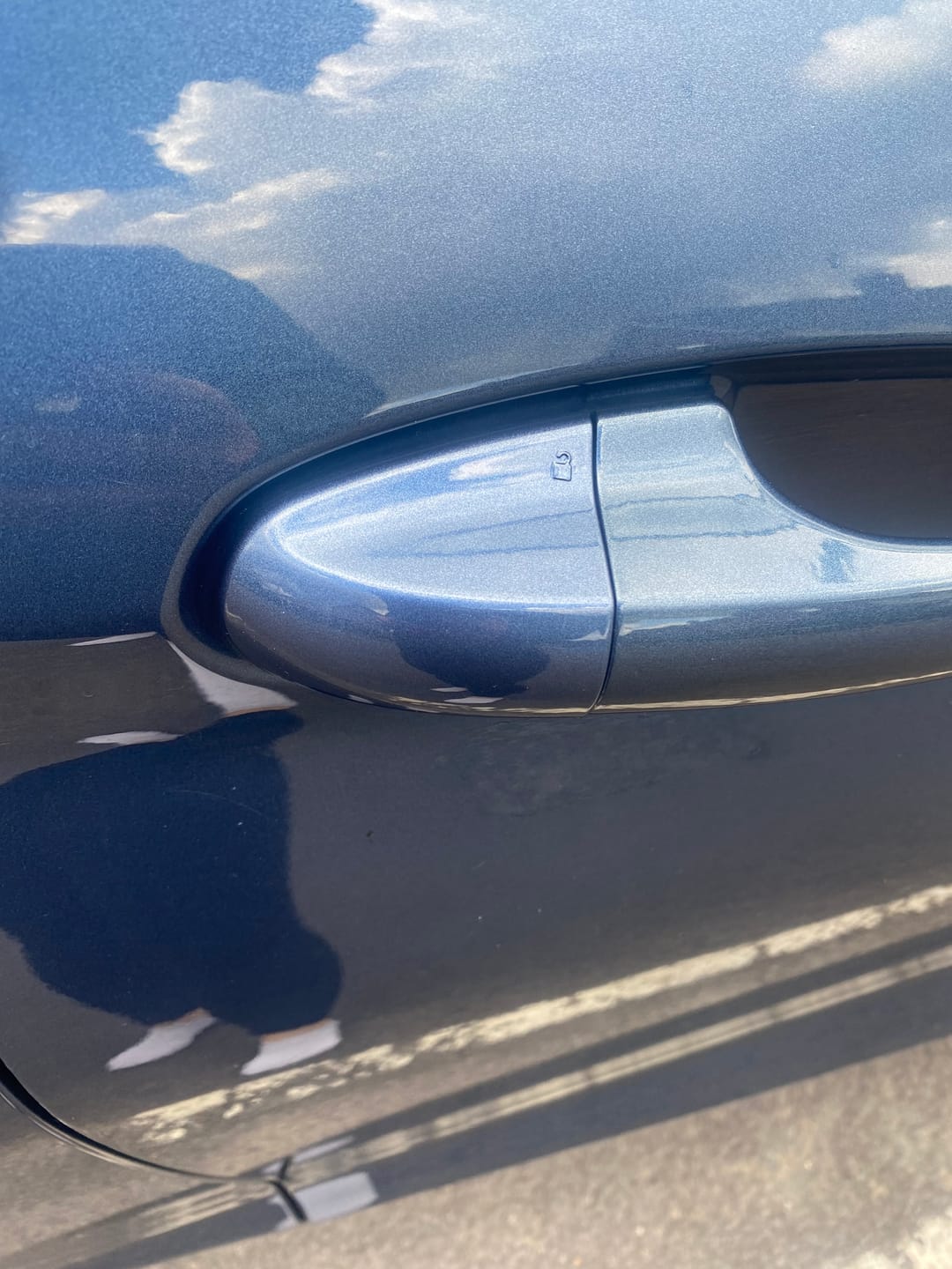 Customer photo review of Standard Door Handle Lock Cover Mk8/8.5 Fiesta / Mk2 Puma