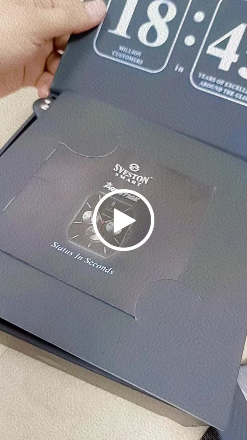 Customer video review of Prestige