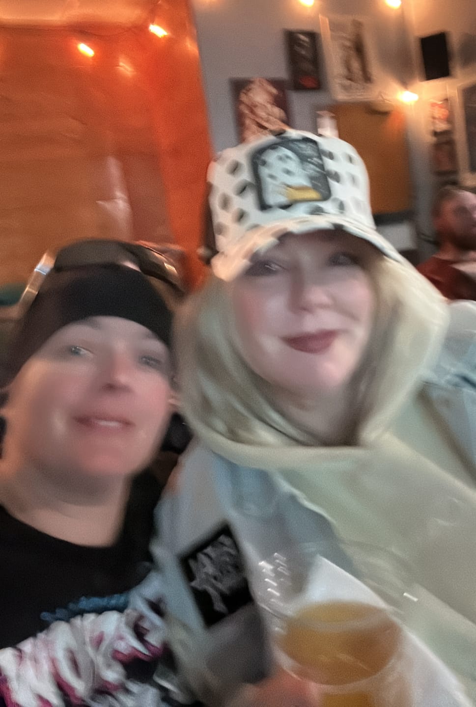 Customer photo review of OVERLORD X Peanuts: "I Got A Rock" Trucker Cap