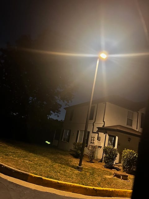 Customer photo review of Gen14B LED Pole Light with Dusk to Dawn Photocell, 150W/120W/100W Wattage Adjustable, 3000K, 131 LM/W, Universal Mount, Bronze, AC120-277V, IP65 Waterproof, LED Parking Lot Lights - Outdoor Commercial Area Street Lighting