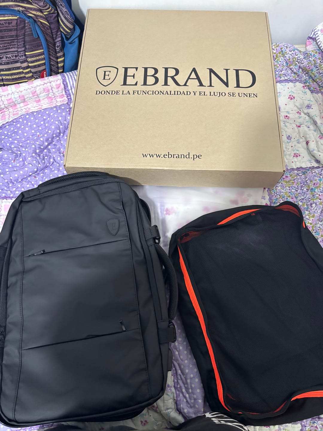 Customer photo review of Packing Cubes
