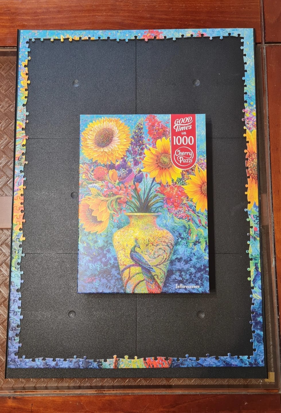 Customer photo review of Puzzle 1000 Piezas -  Inflorescence