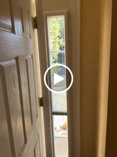 Customer video review of Add On Blinds Kit (installs on top of existing door glass)