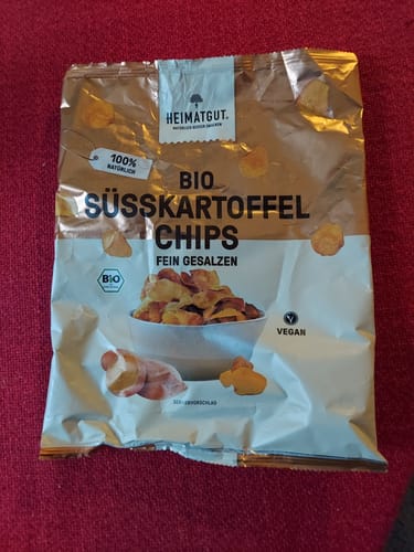 Customer photo review of Bio Süßkartoffel Chips