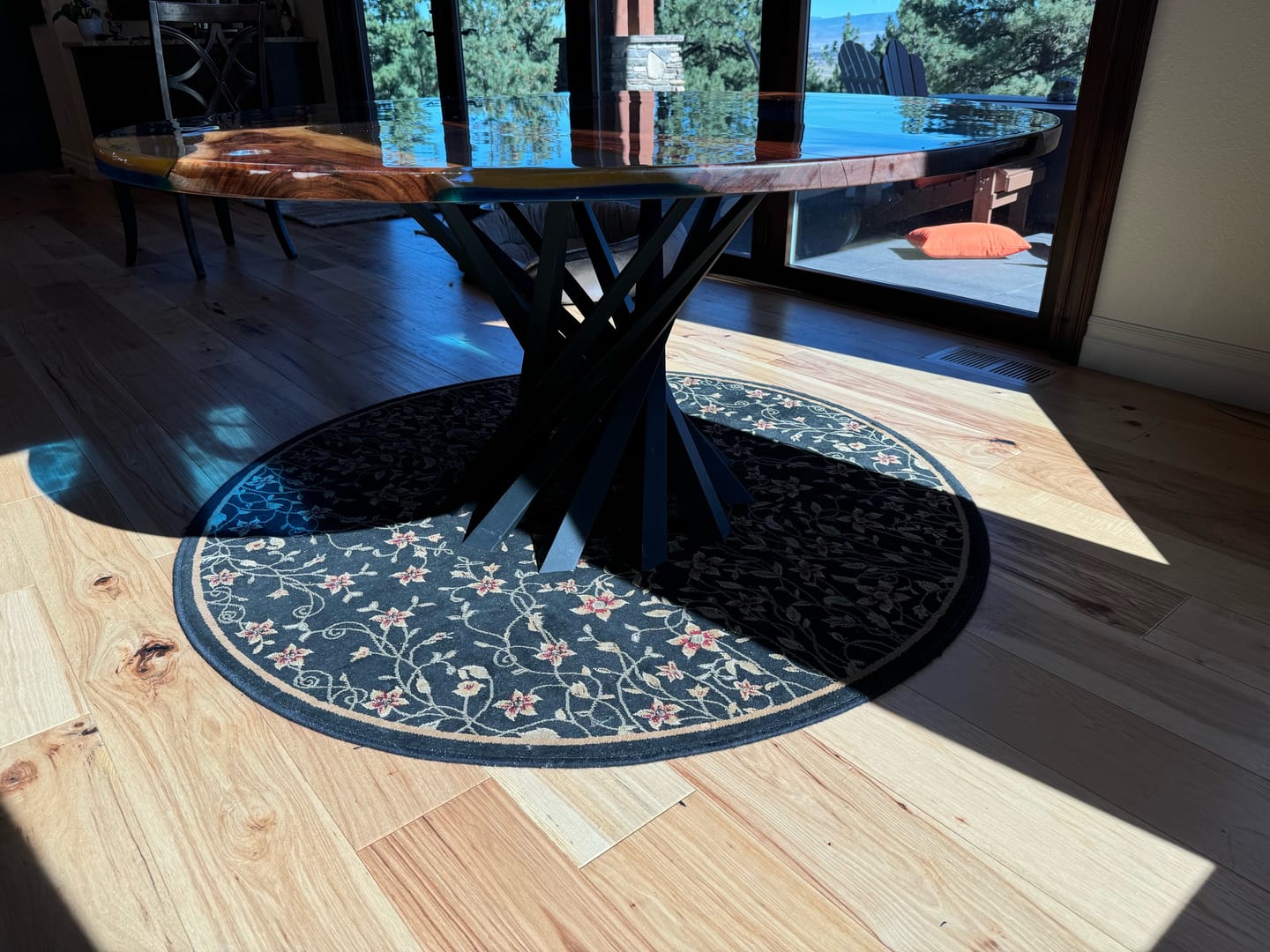 Customer photo review of Table Base 325 Filar 28H DIY Metal Furniture