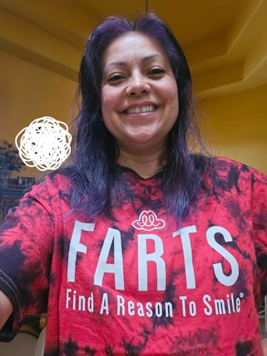 Customer photo review of FARTS T-shirt - Unisex Black on Black