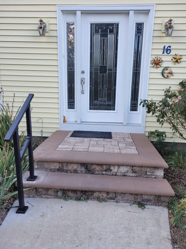 Customer photo review of Rectangle Top Rail Connector