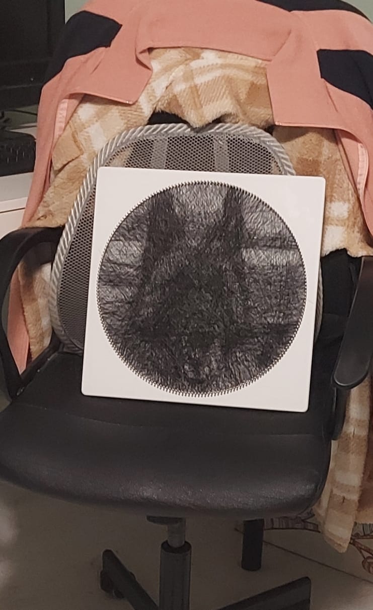 Customer photo review of יצירה בחוטים לפי תמונה אישית "RingString"