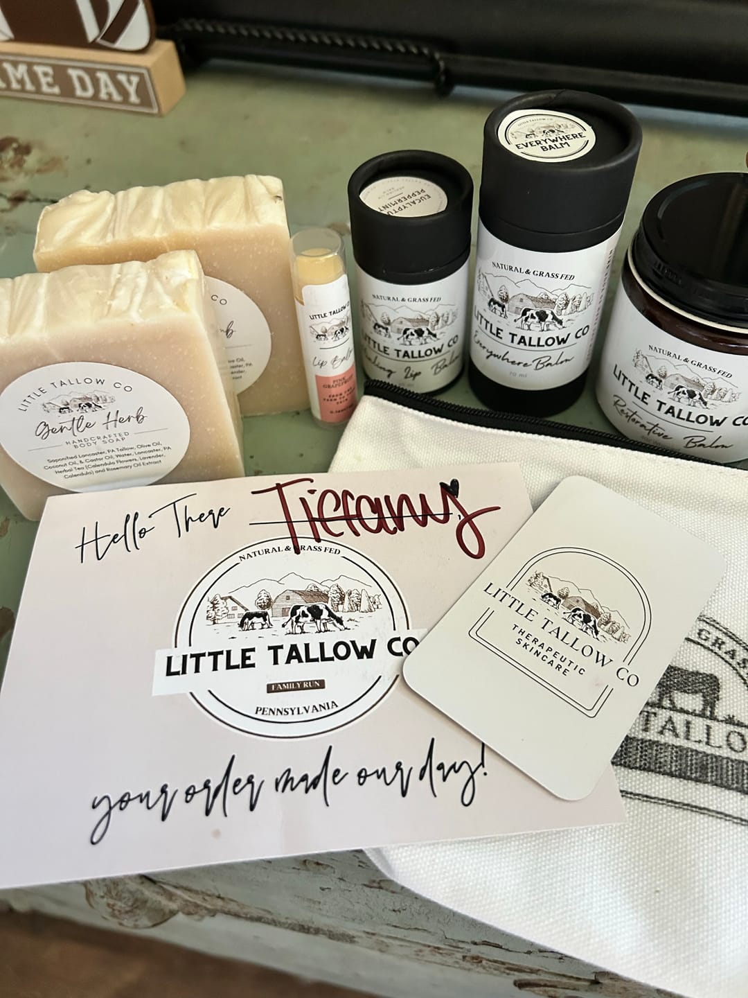 Customer photo review of Restorative Whipped Tallow Balm - 4oz Glass Jar